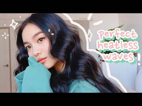 THE BEST OVERNIGHT HEATLESS WAVES 💫 HAIR TUTORIAL