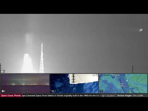 🔴 LIVE: SpaceX Crew-12 Launch to the ISS | Dragon Docking & Hatch Opening Coverage