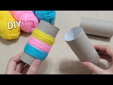 I do this and Sell it quickly ! Amazing Recycling Idea with Toilet tissue roll - DIY