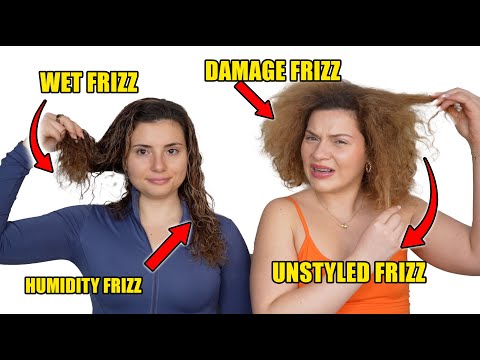 HOW TO DIAGNOSE YOUR FRIZZ TYPE + how to ACTUALLY fix it!