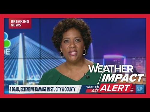 Conditions around St. Louis after May 16 tornado