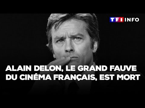 Alain Delon, le grand fauve du cinéma français, est mort