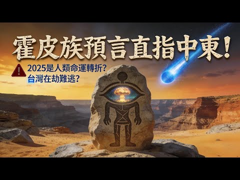 時間不多了!霍皮族古老石預言:2025是人類命運關鍵轉折?!| 學者噤聲百年的真相終於浮現!