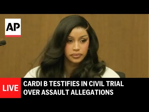 LIVE: Cardi B testifies in civil trial over assault allegations