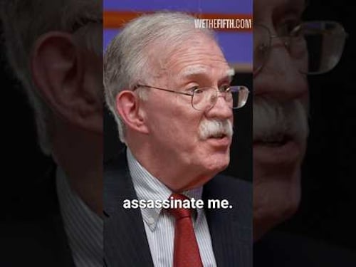 Trump’s Revenge on John Bolton