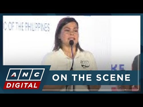 LOOK: VP Sara Duterte joins Isko Moreno's Manila campaign sortie | ANC