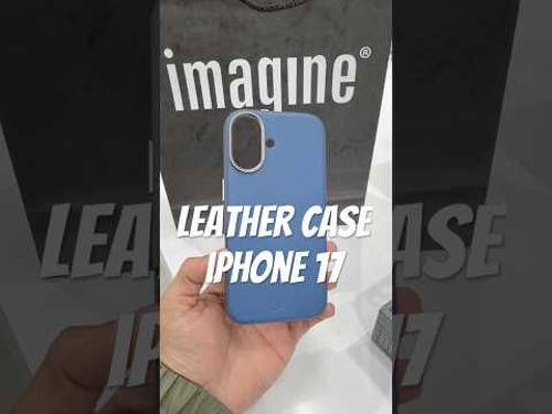 iPhone 17 Leather Case Blue #shorts