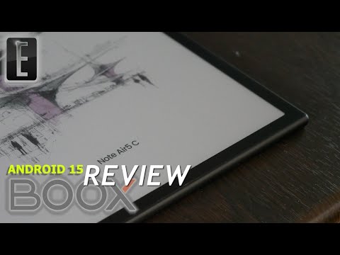 The Latest 10.3" Color e-Note | Onyx Boox Note Air 5C Review