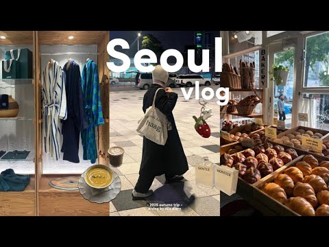 【韓国vlog】2泊3日の韓国旅行✈︎♡|弘大/延南洞/聖水/東大門/狎鴎亭ロデオ/おすすめカフェグルメ🍂🤎/安国/景福宮/ショッピング🛒