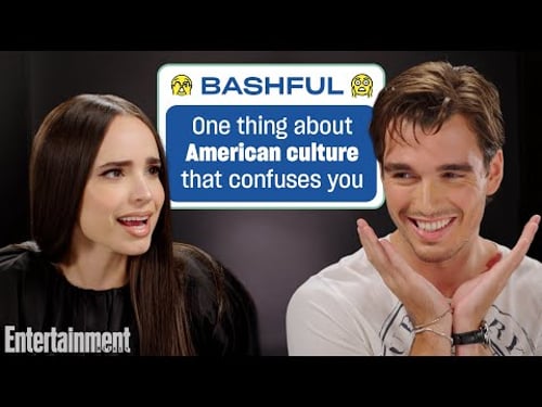 Sofia Carson & Corey Mylchreest Overact an Interview for 'My Oxford Year' | Entertainment Weekly
