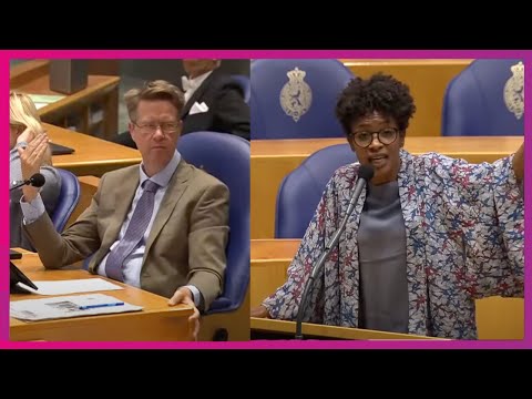 Sylvana Simons boos op voorzitter Martin Bosma