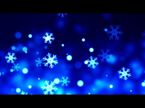 New Year Christmas Snow Background video | Footage | Screensaver