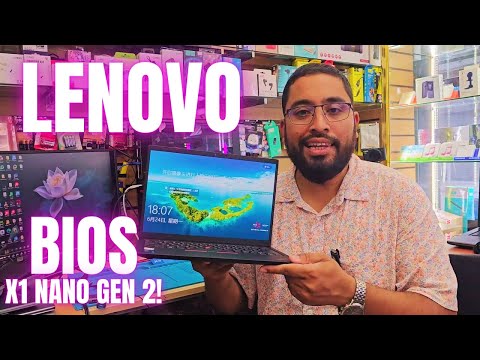 Lenovo X1 Nano Gen 2: How to Enter BIOS and Enable USB Boot for Windows Installation