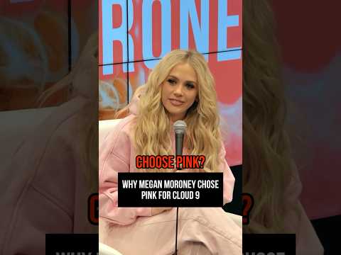 Why @meganmoroney Chose the color Pink for her new album "Cloud 9" ☁️ ⁹💕
