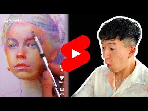 RATING ART TIPS FROM YOUTUBE SHORTS 🤨
