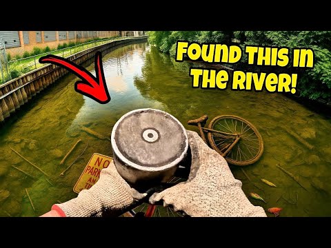 Thousands Walked Past This River Not Knowing What’s Hiding Inside! (Magnet Fishing)