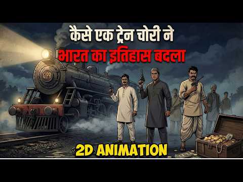 Kaise ek Train Chori ne Bharat ka Itihaas Badal Diya | 2D Anmation | Kakori Train Action