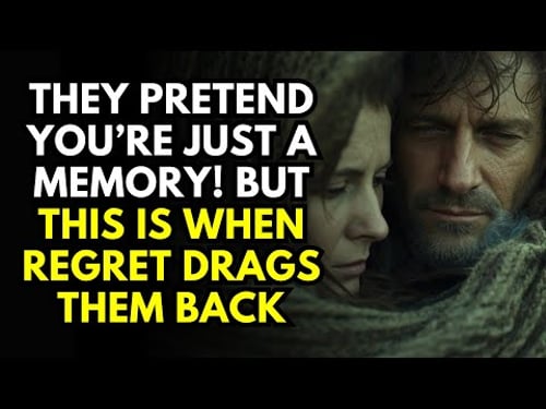 They Pretend You’re Just a Memory — But THIS Is When Regret Drags Them Back | Stoic Psychology