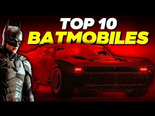 Revealing The Top 10 CRAZIEST Batman Cars Ever! 🦇 #batmobile