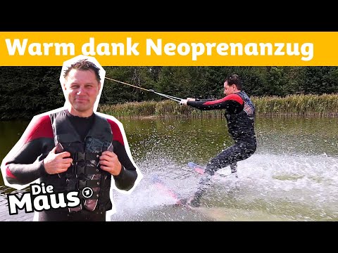 Wie hält der Neoprenanzug warm? | DieMaus | WDR