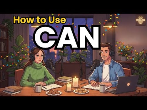 Learn English with Real Conversations Podcast | How to Speak English with ''CAN'' Correctly