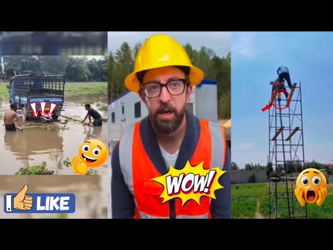 VideoCollectnoonWorking Smart,Great work skills and Failed Moments at Work.#smartwork #construction