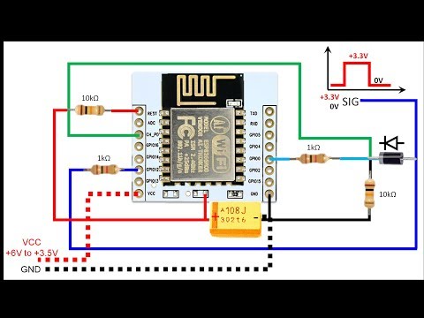 Extreme Power-Save Mode: ESP8266 powered ON after External Interrupt