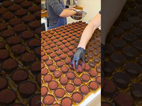 품절대란?! 없어서 못먹는 두바이 쫀득쿠키 대량생산 Dubai Chewy Cookie Mass Production / Korean street food