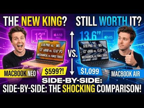 MacBook Neo vs MacBook Air: Which One is Actually Better?!