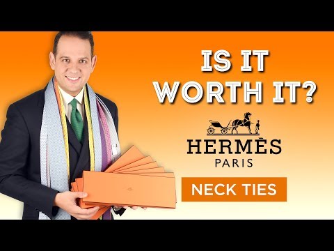 Hermes Ties - Is It Worth It? Or Is A $180 Hermès Tie Too Expensive?