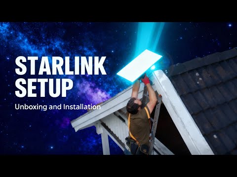 Starlink Unboxing & Roof Setup: Is This The Future of Internet? (standard dish)