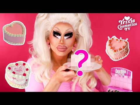 Easy Bake is Back! | Trixie Bakes the Viral Pinterest Heart Cake in an Easy Bake Oven