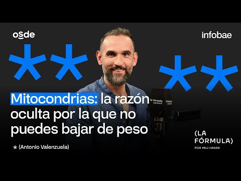 Mitocondrias y metabolismo: ¿qué determina la energía y el peso? Con Antonio Valenzuela | #LaFórmula