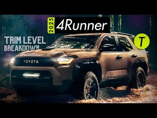 ALL-NEW 4Runner Trims & Options Explained - Everything is Different!