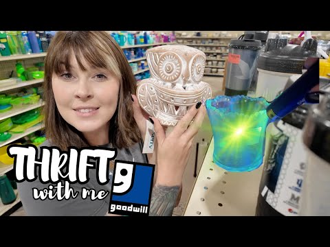 All That GLOWS At GOODWILL | Thrift With Me | Reselling