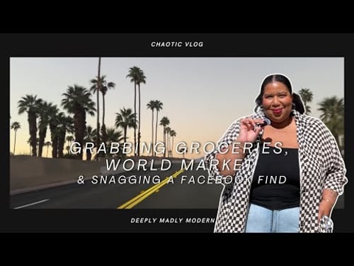 Chaotic Vlog: Run Errands With Me! Trader Joe’s, World Market, FB Marketplace Pick Up