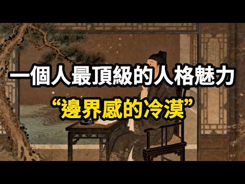 一個人最頂級的人格魅力邊界感的冷漠!#YouTube #谋略秘籍#人性智慧 #自我成長 #處世哲學 #心理學 #人生感悟 #強者思維 #邊界感 #內心強大 #人格魅力