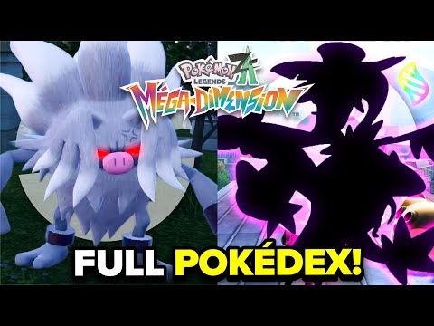 ALL New Pokemon in Mega Dimension DLC + My Team!
