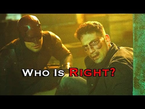 Daredevil Vs The Punisher | Moral Ethics