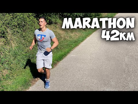 JE COURS LE MARATHON (42,195km c'était difficile..)