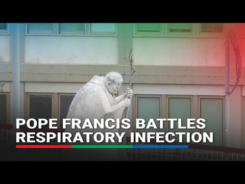 Pope Francis spends night in hospital amid respiratory infection | ABS-CBN News