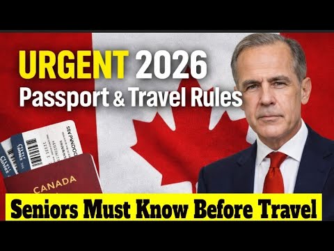 URGENT 2026 Passport & Travel Rules Every Canadian Senior MUST Know Before Traveling!