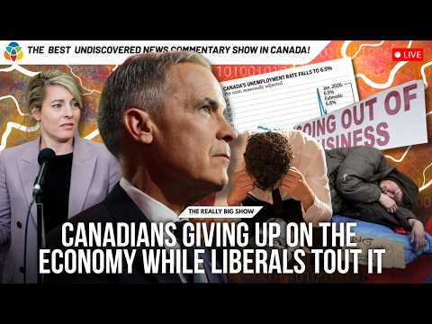 Canadians giving up on the economy while Liberals tout it