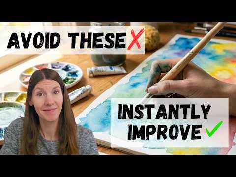 Why Your Watercolor Isn’t Improving: The 5 Mistakes No One Talks About