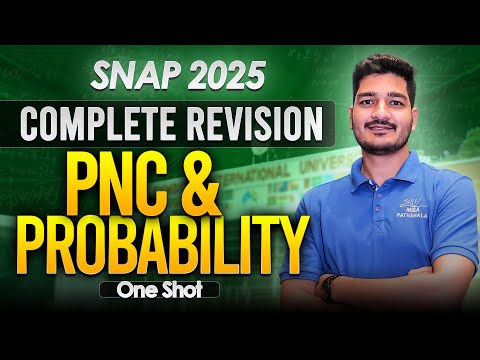 SNAP 2025 | Complete One Shot P&C + Probability | Mohit Sir | MBA Pathshala #snapexam