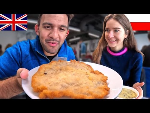 Polish Girl Feeds Me Traditional Polish Food in Warsaw π΅π±