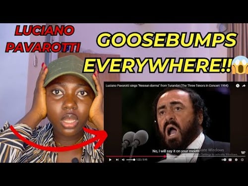 First Time Reaction to Luciano Pavarotti - Nessun Dorma | This Gave Me CHILLS!