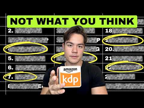 The BEST Amazon KDP Niche for Beginners (Not What You Think)