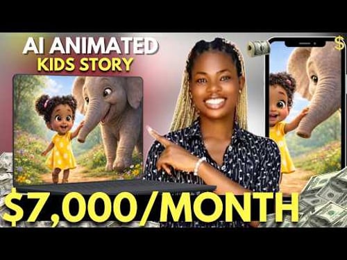 I Built a FACELESS KIDS ANIMATION Channel in Minutes with FREE AI Tools