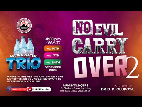 MFM MANNA WATER 17-12-2025 DR D.K. OLUKOYA